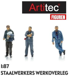 ARTITEC | STAALWERKERS WERKOVERLEG (READY-MADE) | 1:87