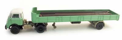 ARTITEC - LADING "STAALPROFIELEN" DAF 1-AS AANHANGER (KANT EN KLAAR) - 1:87