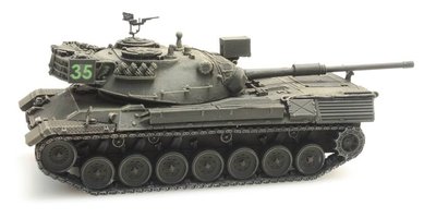 ARTITEC - Leopard 1 voor treintransport Belgisch leger (kant en klaar model) - 1:87 