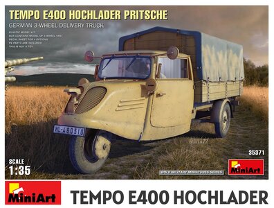 MINIART | TEMPO E400 HOCHLADER PRITSCHE | 1:35