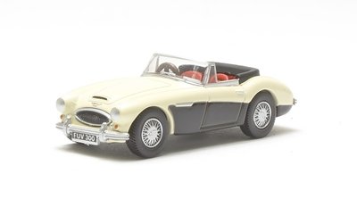 OXFORD MODELS - AUSTIN HEALY 3000 BEIGE/BLACK 1960 - 1:76