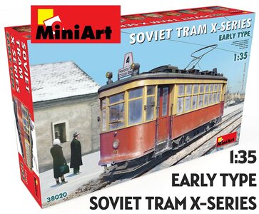 MINIART | SOVIET TRAM X-SERIES EARLY TYPE | 1:35