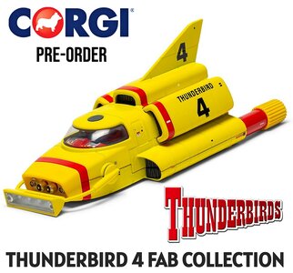 CORGI | THUNDERBIRDS F.A.B. COLLECTION THUNDERBIRD 4 (CLASSIC TV SERIES) | 1:7
