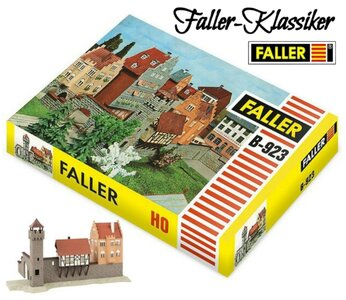 FALLER | B-923 STADSMUUR MET HUIZEN (FALLER-KLASSIKER) | 1:87