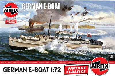 AIRFIX | GERMAN E-BOAT (VINTAGE CLASSICS) | 1:72