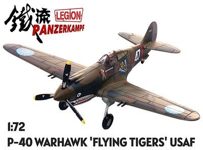 PANZERKAMPF | P-40 WARHAWK 'FLYING TIGERS' USAAF | 1:72