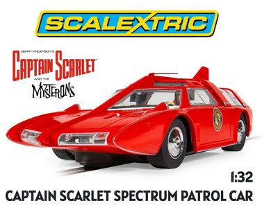 SCALEXTRIC | CAPTAIN SCARLETT SPECTRUM PATROL CAR (SPC)  (SLOTCAR) | 1:32