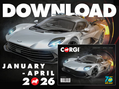 CORGI | NIEUWIGHEDEN JANUARI - APRIL | 2026