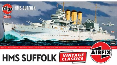 AIRFIX | HMS SUFFOLK (VINTAGE CLASSICS) | 1:600