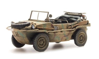 ARTITEC - Schwimmwagen VW 166 K2s camouflage ( kant en klaar model ) - 1:87