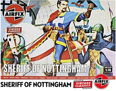 AIRFIX | SHERIFF  OF NOTTINGHAM FIGURENSET (VINTAGE CLASSICS) | 1:76