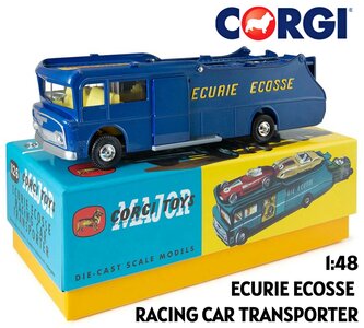 CORGI | ECURIE ECOSSE RACING CAR TRANSPORTER | 1:48