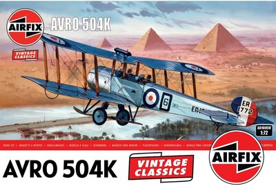 AIRFIX | AVRO 504K (VINTAGE CLASSICS) | 1:72
