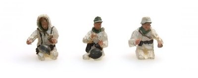 ARTITEC - Bemanning Kübelwagen in winteruniform 3 figuren (kant en klaar) - 1:87