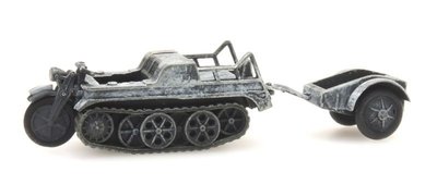 ARTITEC - SdKfz 2 Kettenkrad winter (kant en klaar model) - 1:87 