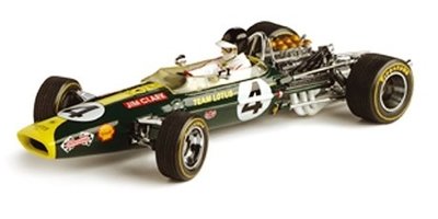 QUARTZO - LOTUS 49 #4 JIM CLARK WINNER SOUTH AFRICA GRANDPRIX 1968 - 1:43