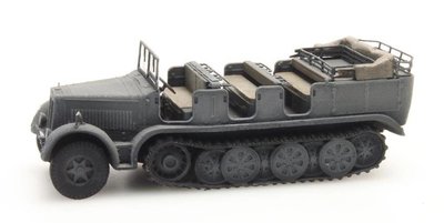 ARTITEC - Sd.Kfz 7 Zugkraftwagen 8t grau (Kant en klaar model) - 1:87