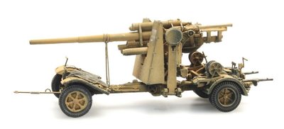 ARTITEC - 88mm Flak 18, geel (Kant en klaar model) - 1:87