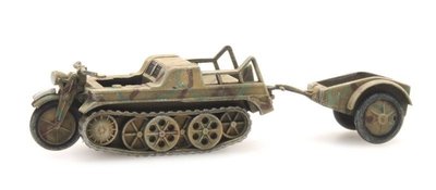 ARTITEC | SdKfz 2 Kettenkrad Camouflage (kant en klaar model) | 1:87 