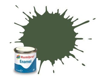 HUMBROL - 155 Olive Drab Mat - 14ml