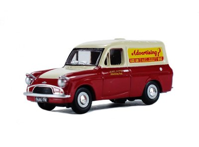 OXFORD DIECAST - FORD ANGLIA VAN 'EAST KENT ADVERTISING' 1962 - 1:76