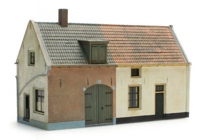 ARTITEC | MUURHUIS 19e EEUW (BOUWKIT) | 1:87