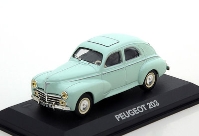 ATLAS EDITIONS | PEUGEOT 203 'LIGHT GREEN' 1953 | 1:43