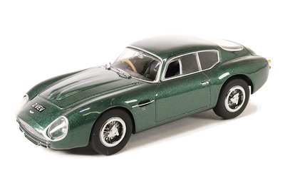 OXFORD DIECAST - ASTON MARTIN DB4GT ZAGATO '2 VEV' (METALIC GREEN) 1960 - 1:43