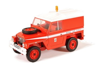 OXFORD DIECAST - LAND ROVER 1/2 TON LIGHTWEIGHT RAF RED ARROWS - 1:43