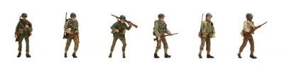 ARTITEC - US INFANTERY 6 FIGUREN (KANT EN KLAAR) - 1:87