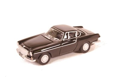 OXFORD DIECAST - VOLVO P1800 COUPE (BLACK) 1961 - 1:76