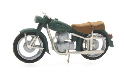 ARTITEC - BMW R25 MOTOR CIVIEL GROEN (READY-MADE) - 1:87