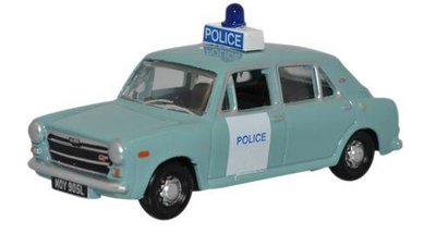 OXFORD DIECAST | AUSTIN 1300 METROPOLITAN POLICE 1972 | 1:76