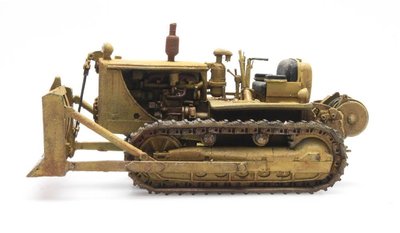 ARTITEC | BULLDOZER D7 GEEL (READY MADE) | 1:87