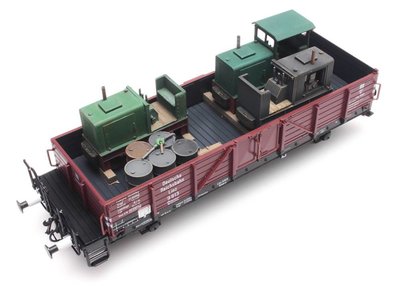 ARTITEC | LADING: WINDHOFF SMALSPOORLOCJES (READY MADE) | 1:87