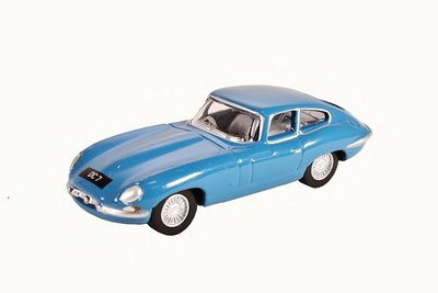 OXFORD DIECAST | JAGUAR E-TYPE COUPE "DONALD CAMBELL" 1965 | 1:76