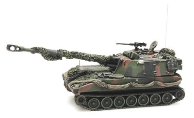 ARTITEC | M109 A2 NAVO CAMOUFLAGE GEVECHTSKLAAR KONINKLIJKE LANDMACHT (READY MADE) | 1:87 