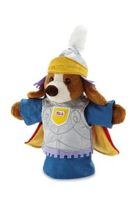 TRUDI | BUSSI POPPENKAST HANDPOP  RIDDER HOND | 30 CM