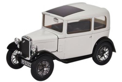 OXFORD DIECAST | AUSTIN 7 RN SALOON (LIGHT GREY) 1922 | 1:43