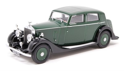 OXFORD DIECAST | ROLLS ROYCE 25/30 TRUPP & MABERLEY (DARK GREEN) 1936 | 1:43