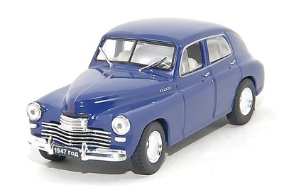 NASH AVTOPROM | GAZ M20 PODEBA (NIGHT BLUE) 1954 | 1:43