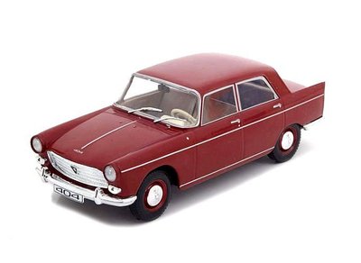 WHITEBOX | PEUGEOT 404 SEDAN 1960 | 1:24