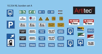 ARTITEC | NL BORDEN SET A (KIT) | 1:87