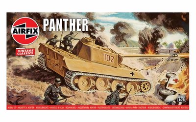 AIRFIX CLASSICS | PANTHER TANK (VINTAGE CLASSICS) | 1:76