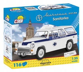 COBI | WARSZAWA 223A SANITARKA /AMBULANCE (BOUWSTENENDOOS) | 1:35