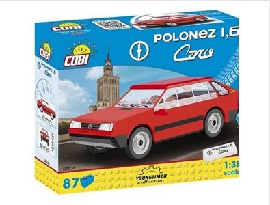 COBI | POLONEZ 1.6 CARO ROOD (BOUWSTENENDOOS) | 1:35