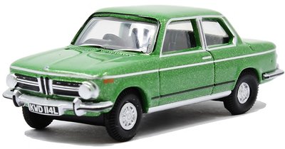 OXFORD DIECAST | BMW 2002 (GREEN) 1973 | 1:76