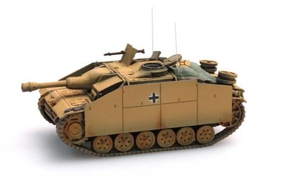 ARTITEC | STUG III AUSF G STURMHAUBITZE DUNKELGELB (READY MADE) | 1:87 