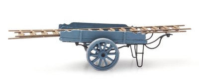 ARTITEC | LADDERWAGEN BLAUW (READY-MADE) | 1:87