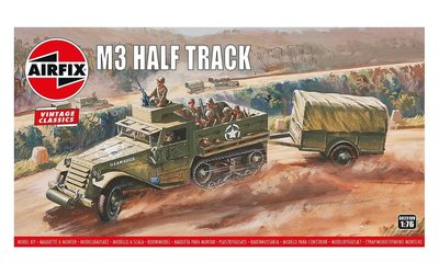 AIRFIX VITAGE CLASSICS | M3 HALF TRACK | 1:76